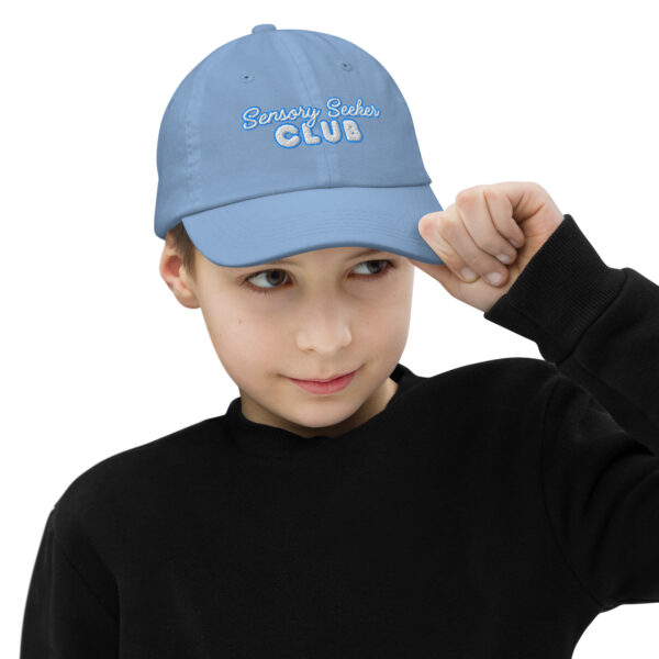 “Sensory Seeker Club” Youth Baseball Cap - Image 13