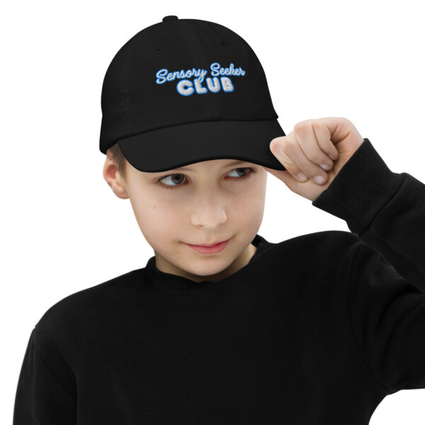 “Sensory Seeker Club” Youth Baseball Cap - Image 2